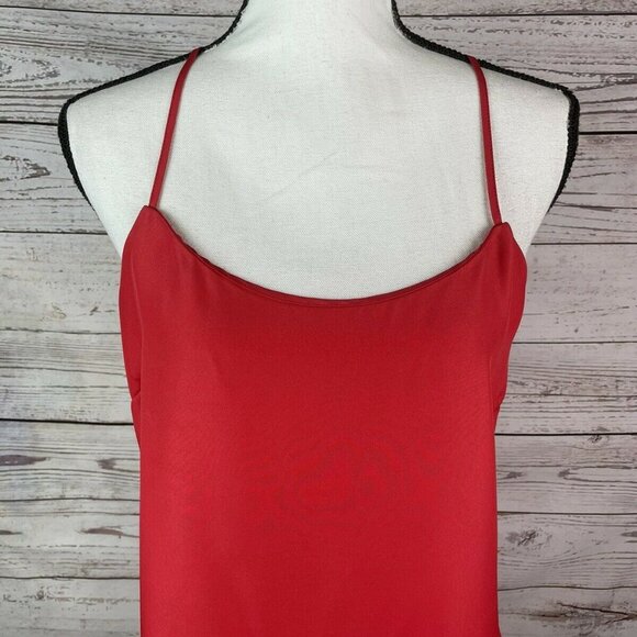 J. Crew Red Sleeveless Racerback Top Size 8 - Picture 3 of 10